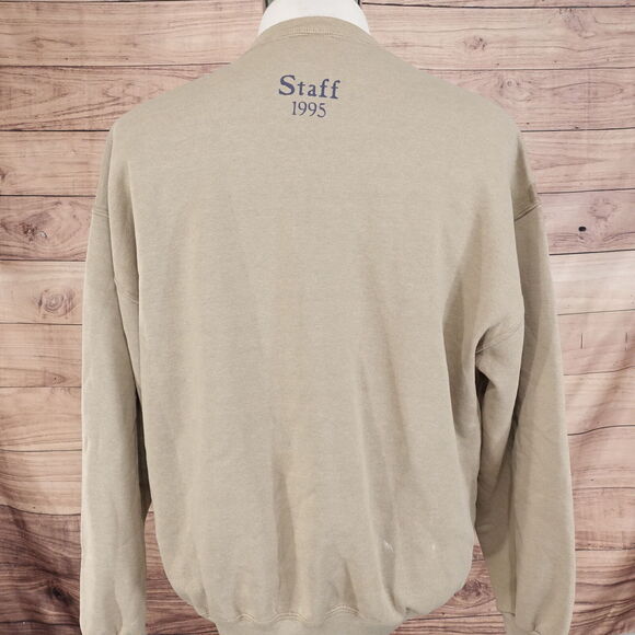 VINTAGE THE BUCKLE CLOTHING 1995 RUSSELL ATHLETIC USA CREW NECK SWEATSHIRT SZ XL - Picture 9 of 12